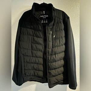 Nautica Men's Black Jacket Size XXL